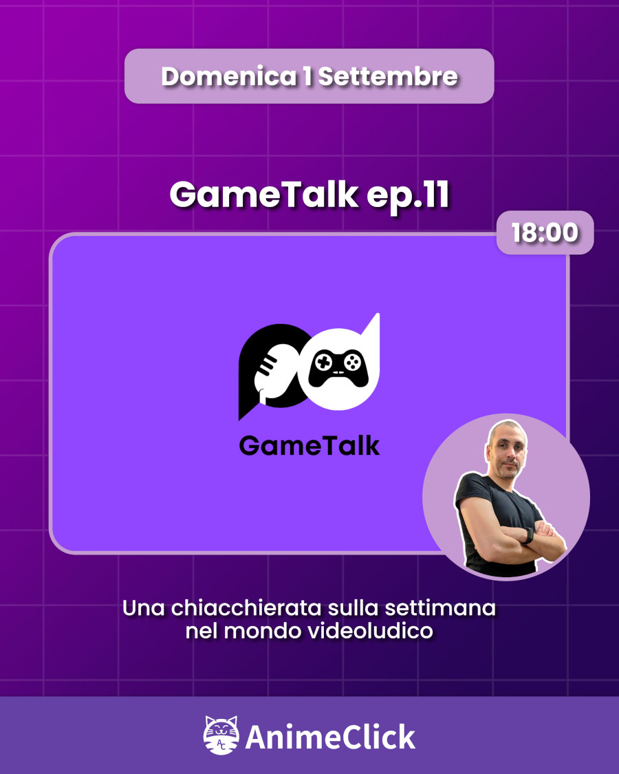AnimeClick su Twitch: programma dal 26 agosto all'1 settembre AnimeClick su Twitch: programma dal 26 agosto all'1 settembre